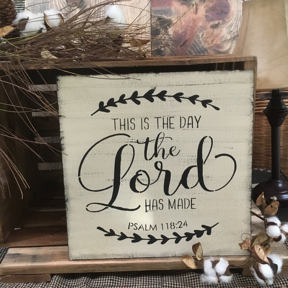 This’s The Day farmhouse sign
